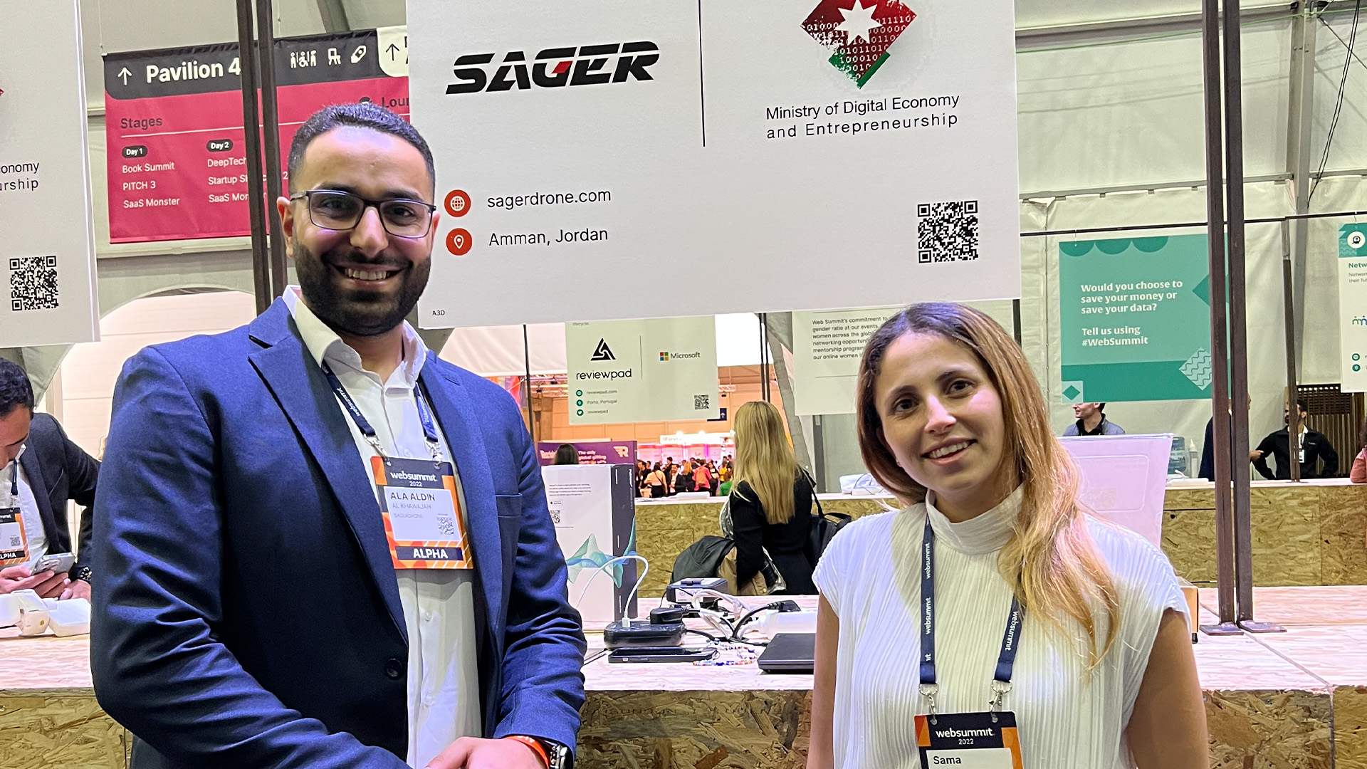Sager participates in Web Summit Conference